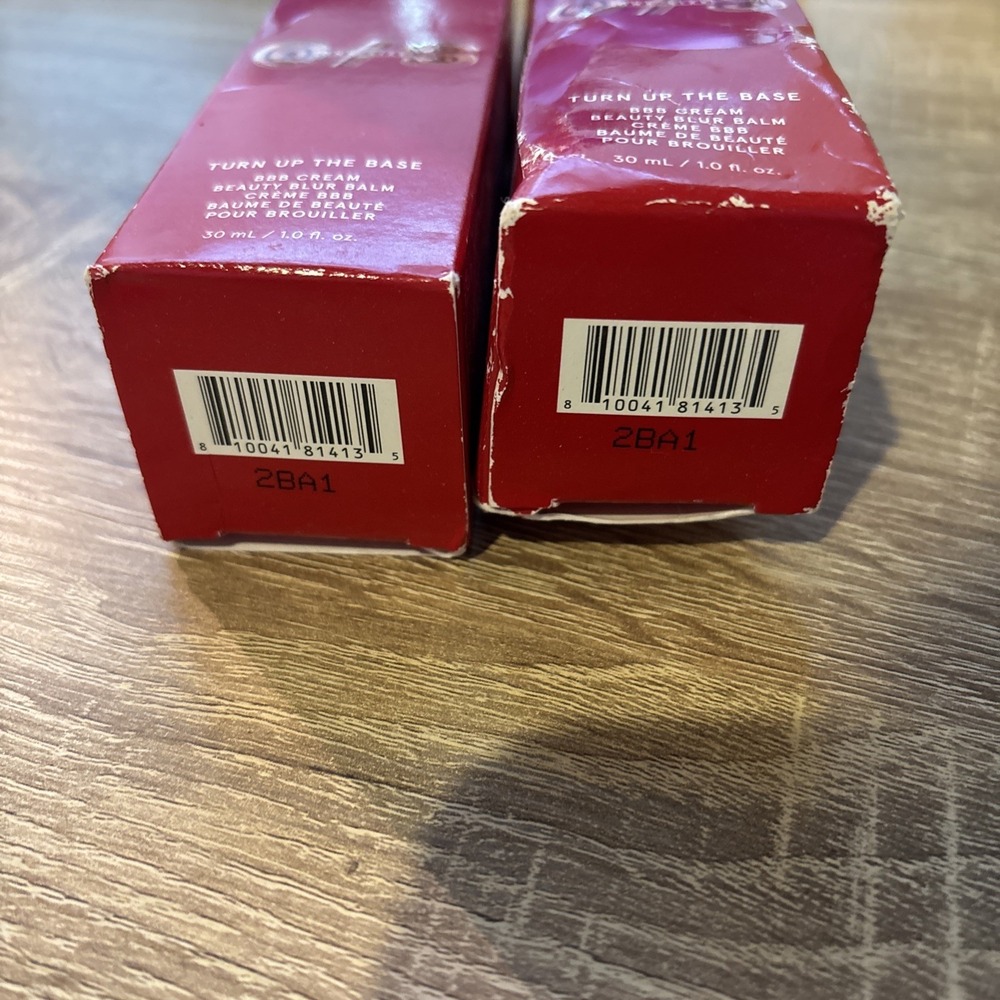 LOT OF 2 One Size O/S Turn Up The Base BBB Cream Blur Balm Fair 1 N Neutral - Picture 2 of 4